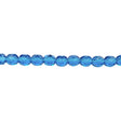339-78.SLC.1.jpg 6mm Capri Blue Bead Strand - Firepolished Image