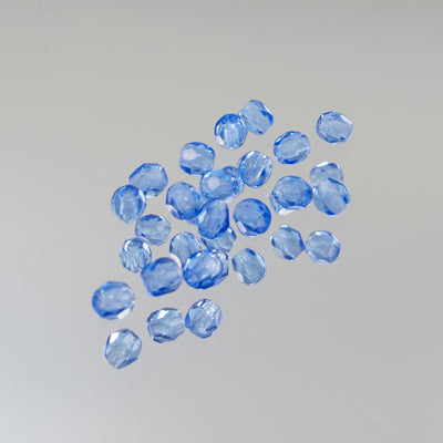 339-8.SLC.jpg 3mm Sapphire Bead Strand - Firepolished Image