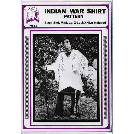 199-60.SLC.jpg Indian War Shirt Pattern Image