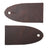 SHP105.Assorted Oil Tan.01.jpg Leather Shape - Strap End Tabs Image