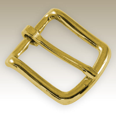4-160001.SLC.jpg ¾" Heel bar Buckle - Brass Plate Image