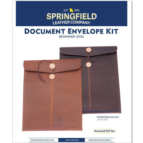 DEK.Oil Tan Panel.01.jpg Document Envelope Kit Image