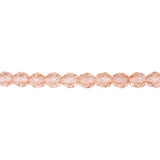 8mm Rosalin Bead Strand - Firepolished
