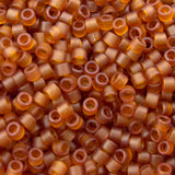 Delica Bead - Amber Transparent Matte DB764