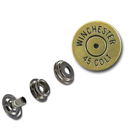 144-1055.SLC.jpg Colt 45 Line 24 Snap Set Brass 5pk Image