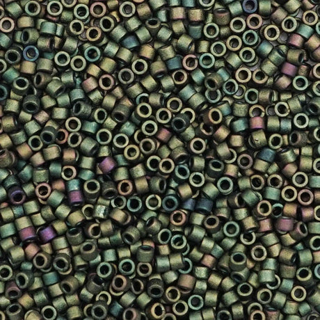 45-113327.SLC.1.jpg Delica Bead - Matte Metallic Teal Iris DB327 Image