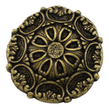 Round Celtic Conchos - Antique Brass