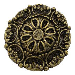 Round Celtic Conchos - Antique Brass