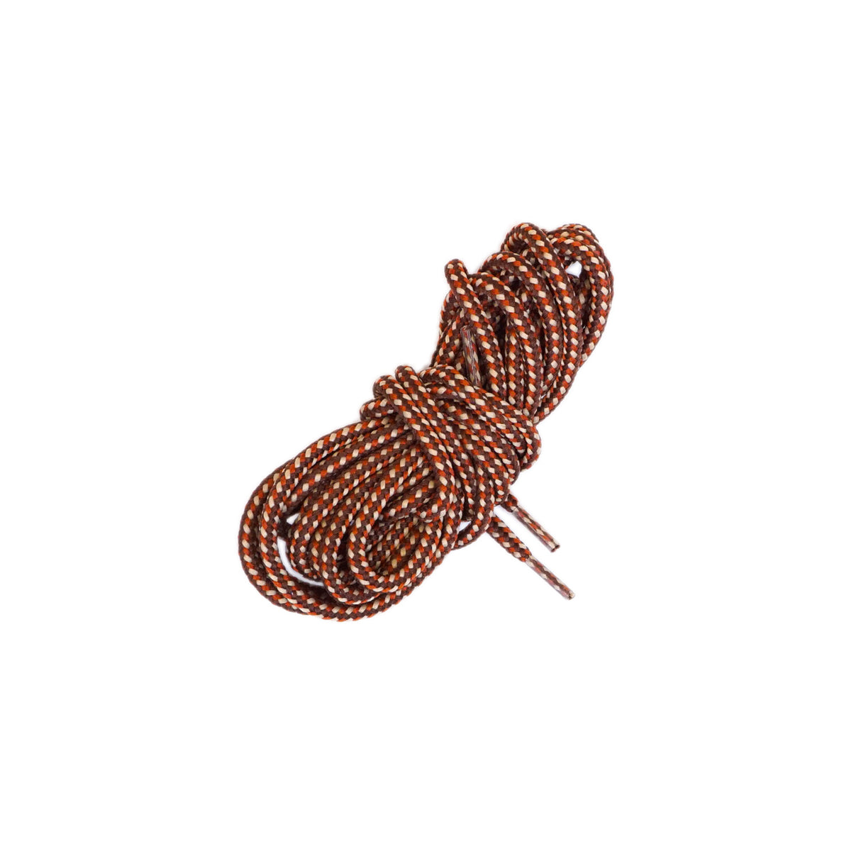 97-103.SLC.1.jpg Brown/White Pair of Boot laces 67" Image