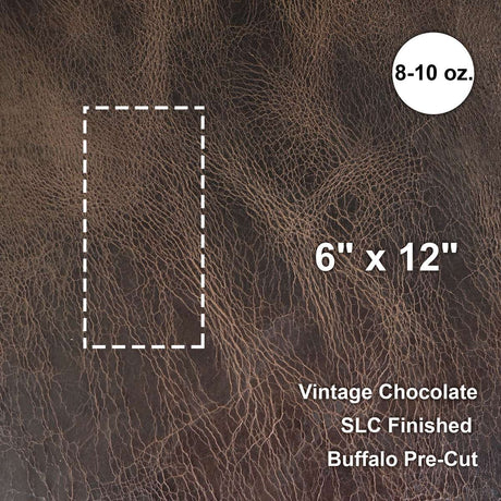 133-420401.SLC.1.jpg 6"x12" Vintage Chocolate Buffalo Pre-Cut Image