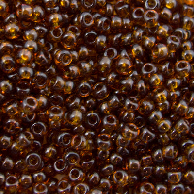 229-1030.SLC.jpg Seed Beads 10/0 Transparent Brown - 20g Image