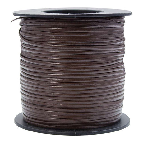 94-390102.SLC.jpg LacePleatherGrainDkBrn3/32 Image