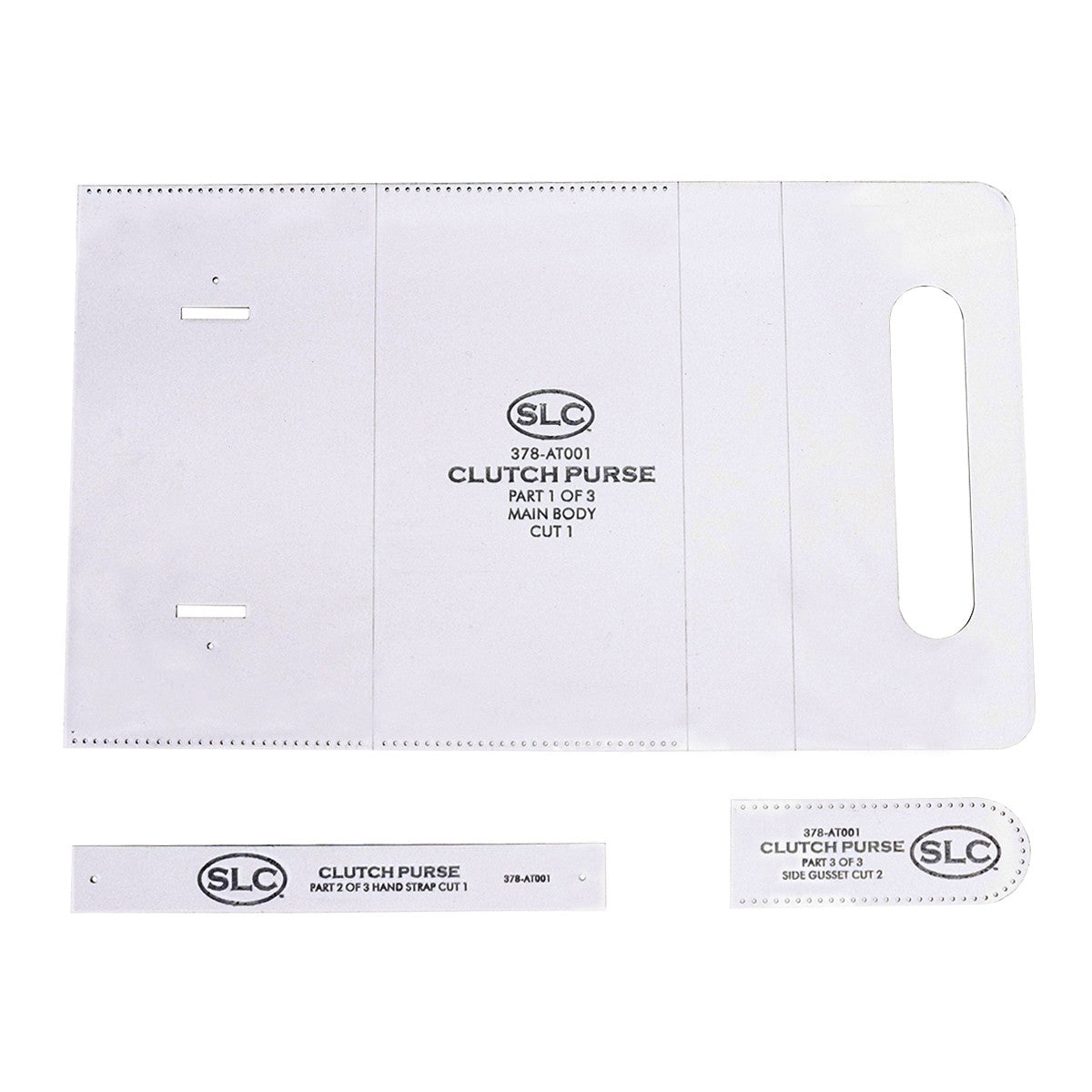 378-AT001.SLC.03.jpg Acrylic Template - Clutch Purse Image