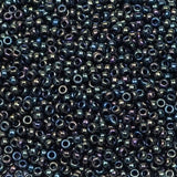 15/0 Seed Beads - Green Iris 8.2g
