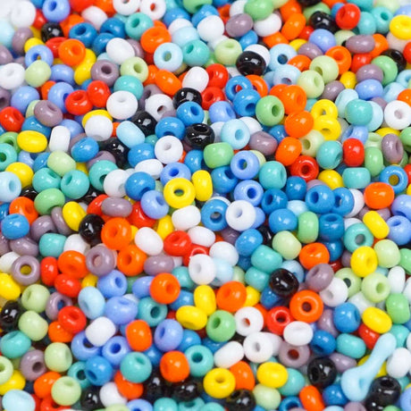 229-1022.SLC.1.jpg Seed Beads 10/0 Opaque Assorted - 20g Image