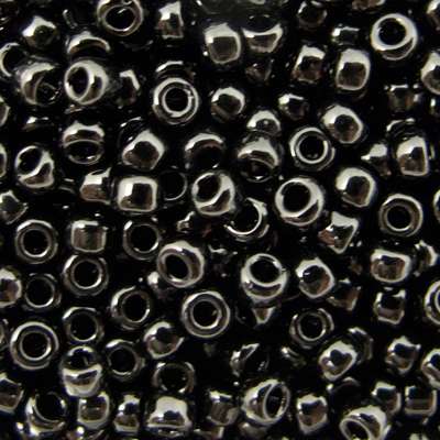 45-894011.SLC.jpg 8/0 Seed Beads - Opaque Black 22g Image