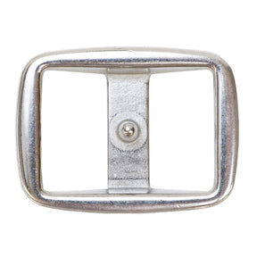 Stainless Steel Oval Conway Buckle - 1" 10 Pack