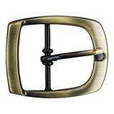 1 ½" Profitmaker Center Bar Buckle - Antique Brass