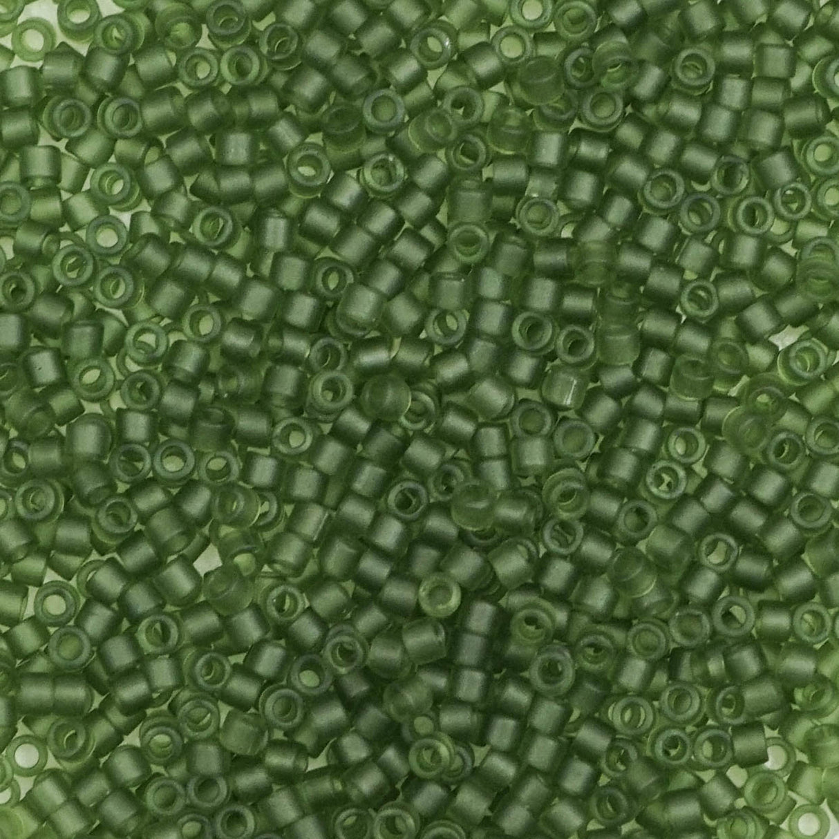 45-1131267.SLC.1.jpg Delica Bead - Matte Transparent Olive DB1267 Image