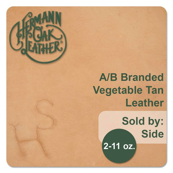 A/B Branded Hermann Oak Side | Springfield Leather Co.