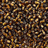 Delica Bead - Silver Lined Topaz Dyed DB612