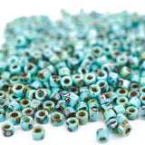 45-1132264.SLC.3.jpg Delica Bead - Picasso Seafoam Green Matte DB2264 Image