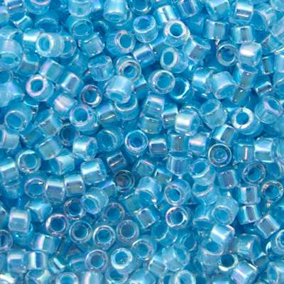 45-113057.SLC.jpg Delica Bead - Lined Sky Blue AB DB057 Image