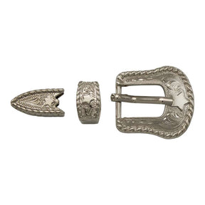 Buckle Set,Austin,3/8",ShinySp