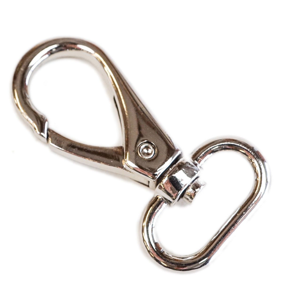 020-800801.SLC.1.jpg 3/4" Push Gate Swivel Snap - Nickel Plate Image