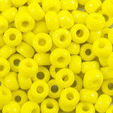 6/0 Seed Beads - Opaque Yellow 20g