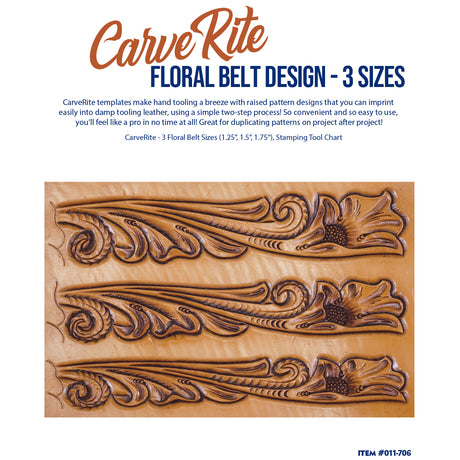 011-706.SLC.1.jpg CarveRite - Floral Belts Image