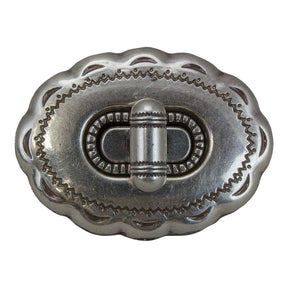 Southwest Bag Clasp - Antique Silver Plate