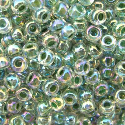 45-89277.SLC.jpg 8/0 Seed Beads - Lime Crystal AB 22g Image