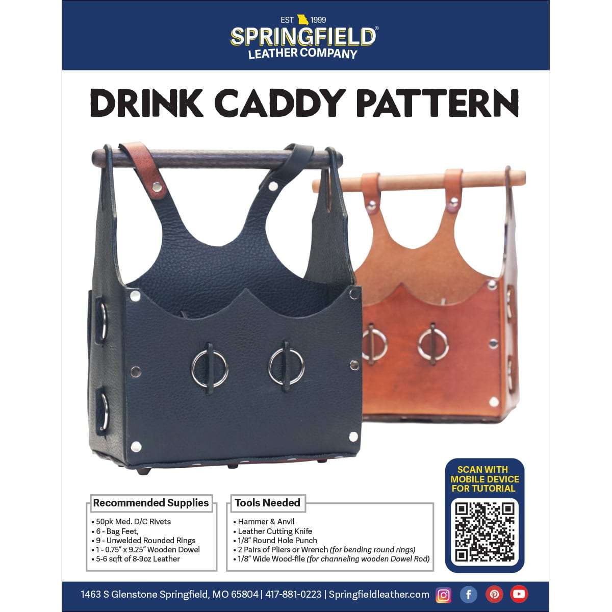 144-6010.SLC.01.jpg Drink Caddy Pattern Image