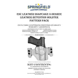 EDC.SnapCake.Springfield Armory.01.jpg EDC Leatherworks Holster Patterns Image