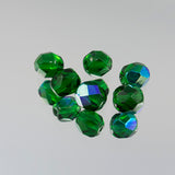 6mm Emerald AB Bead Strand - Firepolished