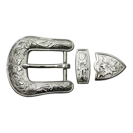 4-187202.SLC.jpg 1" Durango Buckle Set - Silver Plate Image