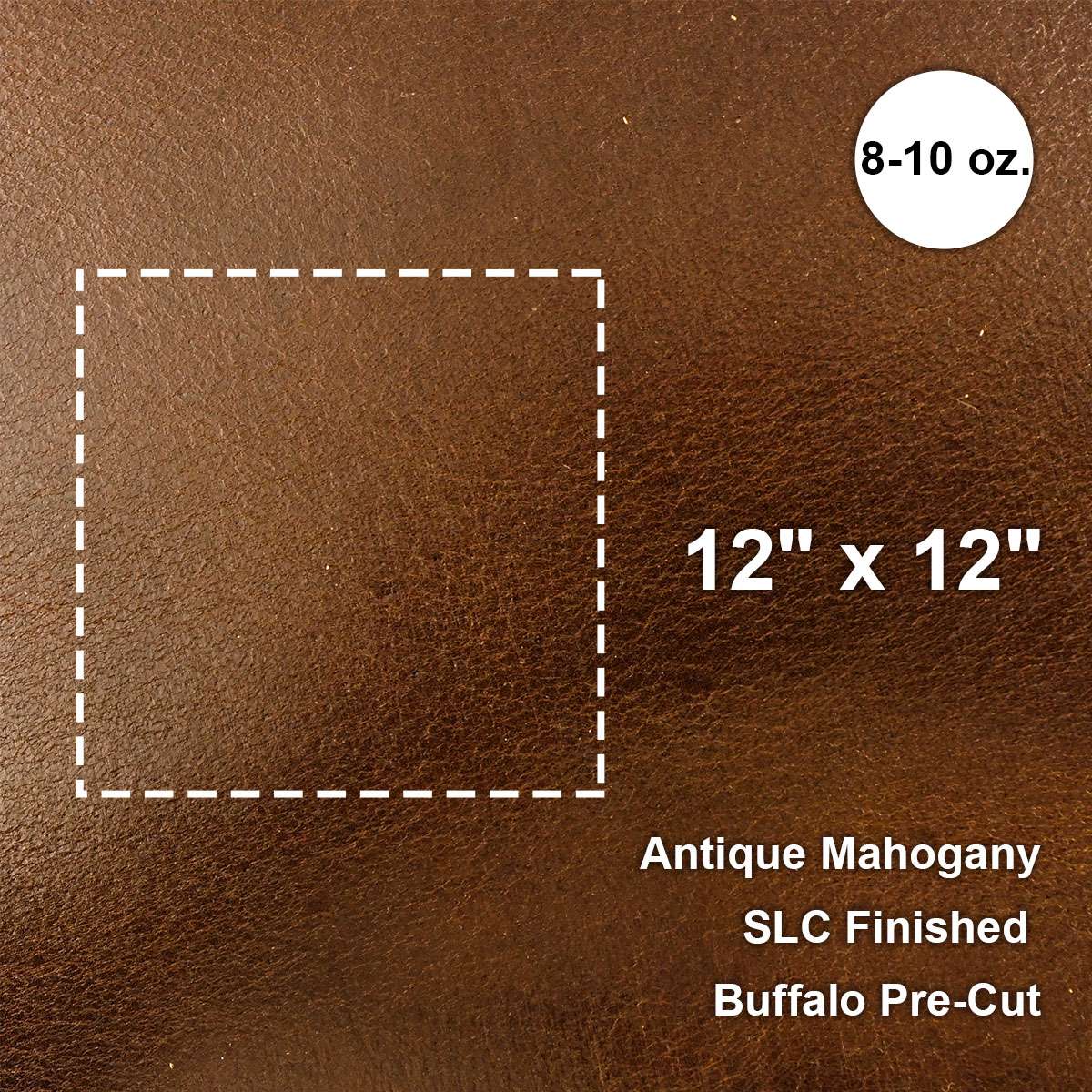133-421203.SLC.1.jpg 12"x12" Antique Mahogany Buffalo Pre-Cut Image