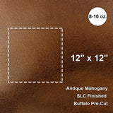 133-421203.SLC.1.jpg 12"x12" Antique Mahogany Buffalo Pre-Cut Image