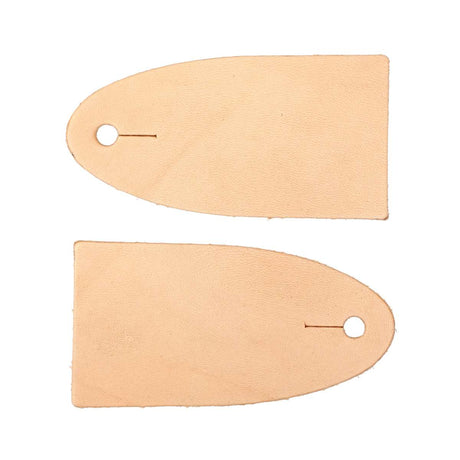 SHP105.Veg Tan.01.jpg Leather Shape - Strap End Tabs Image