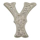 3/4" (Y) Alphabet Letter - Silver