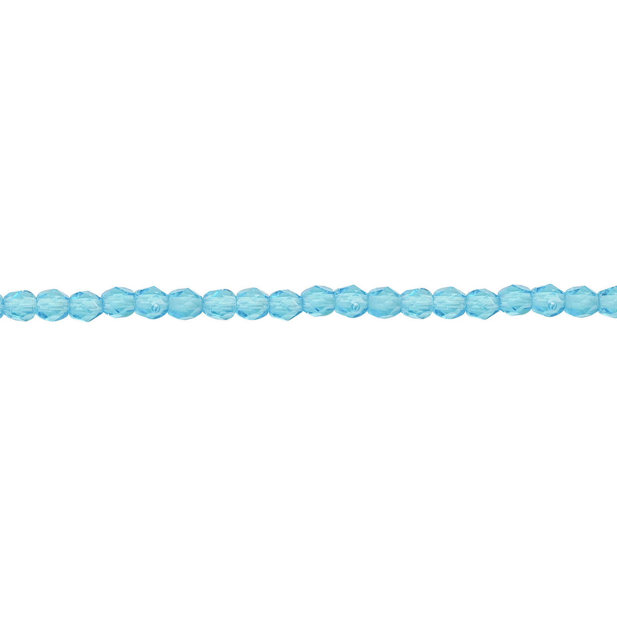 339-15.SLC.1.jpg 3mm Aqua Bead Strand - Firepolished Image