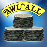 12yd Black Awl Thread 3pk