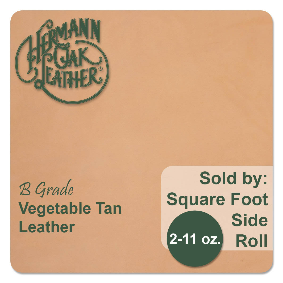 Hermann Oak B Grade | Springfield Leather Co.