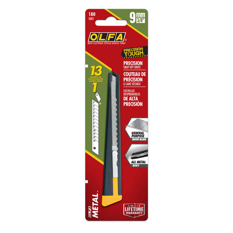 401-5001.SLC.03.jpg 9mm 180 Metal Precision Utility Knife Image