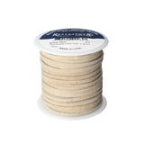 28-9015.SLC.01.jpg Lace Suede Ivory 3/32" x 50ft Image