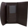 195-2508.SLC.jpg CF Chocolate Ladies Clutch Interior Image
