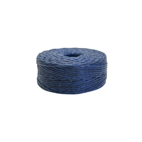 25yd Navy Blue Heavy Wax Thread