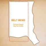 864-112.SLC.2.jpg Import Veg Tan Belt Bend 6/7 oz. Image