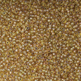 11/0 Seed Beads - Silver Lined Gold AB 23g